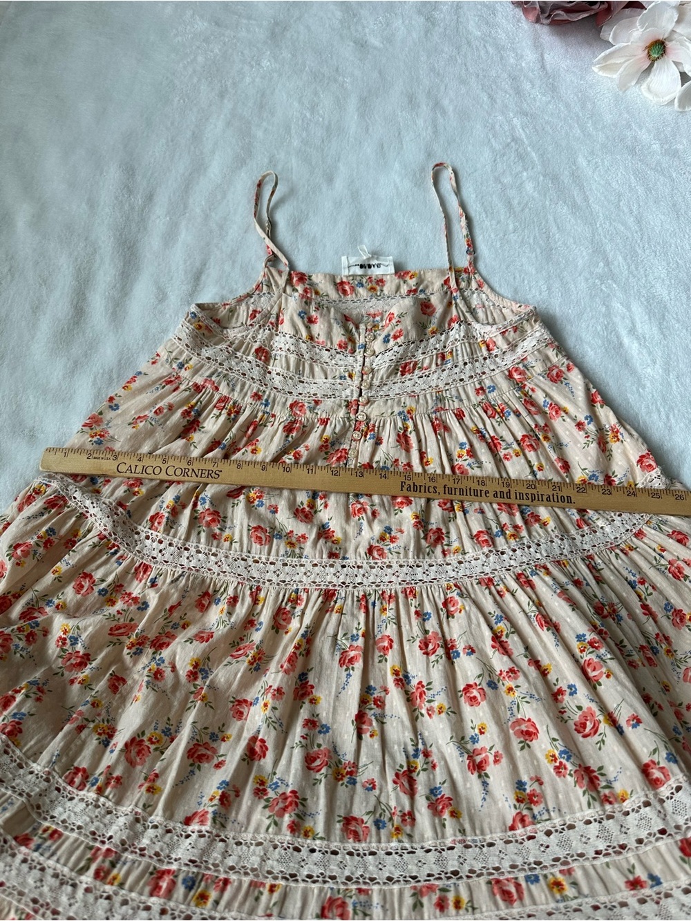 THE GREAT. The Serenade Dress TG3 Large - Picture 12 of 16